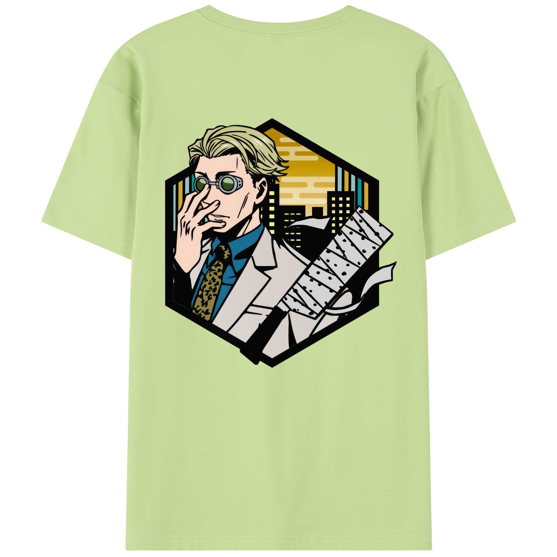 （画像用） 呪術廻戦 Jujutsu Kaisen 綿100％半袖Tシャツ（背面プリント）